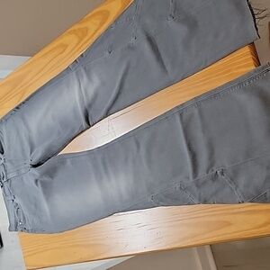 Hudson Jeans Gray Flare Jeans, Bell Bottom Pants, 29